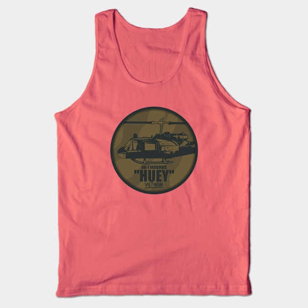 UH-1 Iroquois Huey Vietnam Tank Top by Tailgunnerstudios